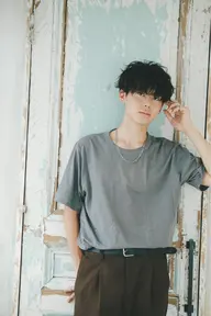 メンズカット+ニュアンスパーマ