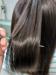 【✨癖毛の方にオススメ✨】縮毛矯正+超高濃度水素カラー+超音波トリートメント+marbb(土日祝は+1,100円)