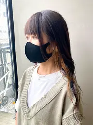 期間限定イヤリングカラー+カット