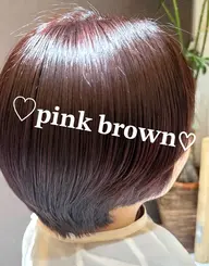 ファッションカラー全体染め✨🩵リピーター様向け