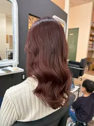 【人気No.2】デザインカット+オーガニック全体カラー 6600円