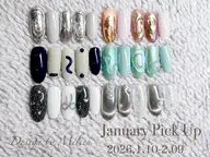 オフなし☺︎今月のピックアップデザイン6本コース