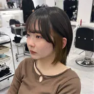 U-25💡部分的に明るくしたい方🧚🏻【インナーブリーチ】➕【ワンカラー】