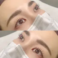 眉毛整えコース×まつ毛パーマ¥12000→¥9,800