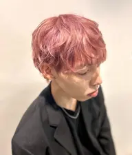 〖🫧メンズ限定！学生大人気！🫧〗  メンズカット＋ブリーチonカラー＋ムコタ3stepTR🫧