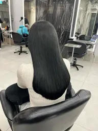 プレミアムケアカラー＋高濃度ケラチントリートメント＋マイクロバブル