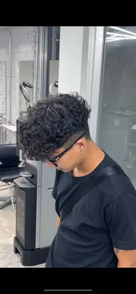 🔥外国人風🔥スペインカール＋メンズカット