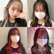 【🔥3月卒業生必見🔥】【垢抜け確定】カット+インナーカラー!+前髪インナーカラー(ケアブリーチ)+TR