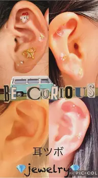 耳ツボジュエリー両耳10粒