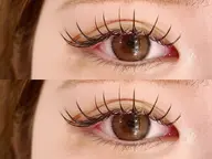 【LEDパリエク】パリジェンヌラッシュリフト＋LEDフラットラッシュ80本❣️(オフ込)\8980