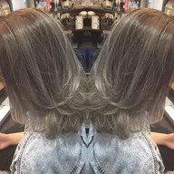 [人気No1]✂️外国人風ハイライト3D全頭カラー & 選べるトリートメント✂️(ケアブリーチを使用)