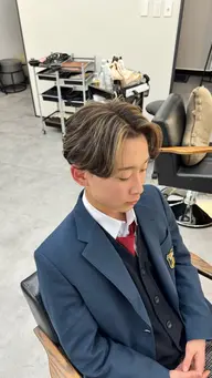 ダブルカラー（ケアブリーチ）🐶