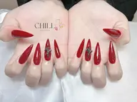 １０本長さ出し&ワンカラー