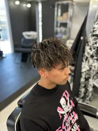 カット+特殊パーマ+ハイライト¥20000