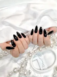 オフ無料🤍【チップ長さ出し】ワンカラーorラメグラデーション！（＋1100円でマグネットに変更可能♪）🤍