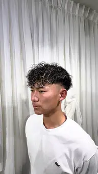 【メンズ限定】　カット➕パーマ➕ハイライト