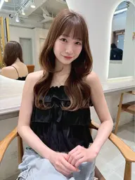 🩶モデル様限定価格🩶ブリーチなしダブルカラー+1stepトリートメント