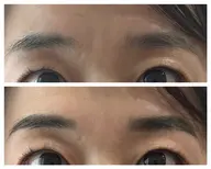 眉毛WAX➕擦っても消えないメイク付き