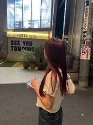 [🫧minimo限定クーポン🫐] ワンカラー+髪質改善トリートメント