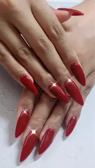 ★超人気スカルプ長さ出し10本＋ワンカラーorラメーグラデーション