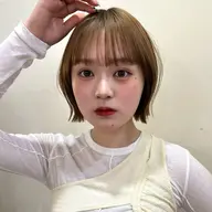 【💖ベージュしたい方限定💖】ブリーチなしダブルカラー＋前髪カット＋ marbb付き🈂️