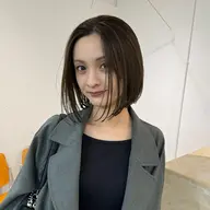 【25限定】似合わせカット＋艶髪カラー🩵(ロング​〜​ボブ限定)