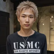 【初回限定】ケアブリーチ＋カラー＋メンズカット＋内部補修トリートメント