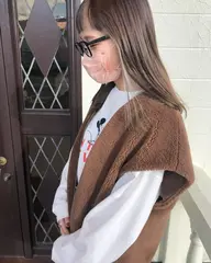 𓂃　🍋‍🟩カット＋カラー＋イヤリングカラー