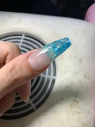 長さ出し1本につき💅(モザイクチップ･ステンドグラスチップ・ジオメトリックチップ)