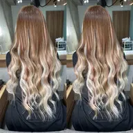 コテ巻き仕上げ