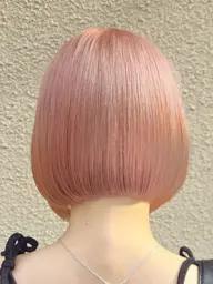 ​【ハイトーン女子】カット＋ダメージ低減ケアブリーチ＋ダブルカラー＋トリートメント