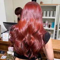 ブリーチなし🩵髪質改善ダブルカラー✨🌈