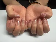 【パラジェル使用】ラメグラデーションネイル💅🏻