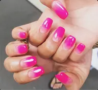【ジェルネイル♡カラーグラデーション】お好きなカラーお選びいただけます💅🩷💜🩵