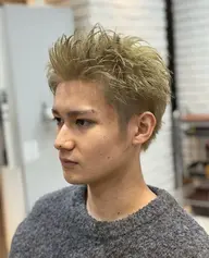 【メンズ限定】💫ダブルカラー（ブリーチ込み）➕トリートメント　11000円