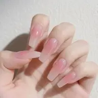 《チップスカルプ》10本チークネイル　【Lサイズ】￥10990