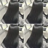 🖤落とせる黒染め🖤ワンカラー＋2steqトリートメント（オフブラック・ブリーチで落ちる黒・就活・暗染）