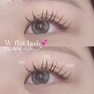 【ボリューム🆙】ダブルフラット60束＋束感仕上げ🎀🫧