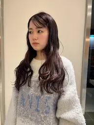 透明感カラー+トリートメント