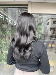 【🌱TOKIO髪質改善トリートメント🌱】触りたくなる髪へ🩵シャンプーブロー込み！コテ巻き仕上げ💘