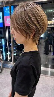 《ショートウルフ限定》カット🫧シャンプーブロー付き🫧