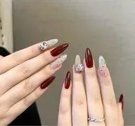 💗人気No.1持ち込みデザイン90分コース/パーツつけ放題【ジェルオフ無料ケア込み】