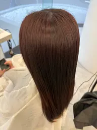 毛先調整＋縮毛矯正＋ケアトリートメント✨【カットあり/シャンプー・ブロー込】