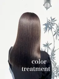 カット+ダメージレスカラー+トリートメント