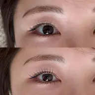 持ち1.5倍✨話題のLEDエクパーマ〜100本(フラットラッシュ×ラッシュリフト)❕【マツエクオフは別途¥550】