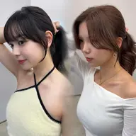 【顔まわり美人】前髪縮毛矯正＋カット＋クイックトリートメント ￥8,800