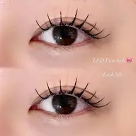 【パリエクの進化版】リフエク🫧LEDエクステ100本×ラッシュリフト [オフなし]