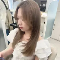 透明感カラー+補修トリートメント