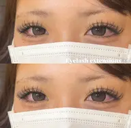 【🌷minimo限定価格🌷】最軽量まつ毛エクステ上下つけ放題〔オフ無料〕