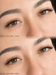 \モニター様特別価格/ ハイブリッド(フラット×ボリュームラッシュ)80本 強化剤付き 通常価格￥6,160(税込)